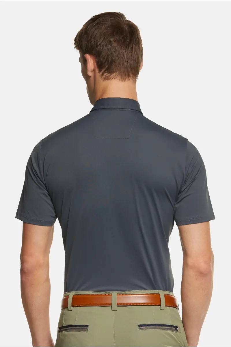 Meyer Polo meyer grigia tessuto performante tecnico Saldi Di Fabbrica