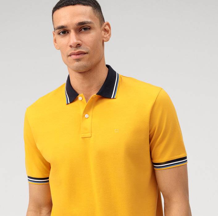 Olymp Polo color mais olymp regular fit cotone piqué Moda