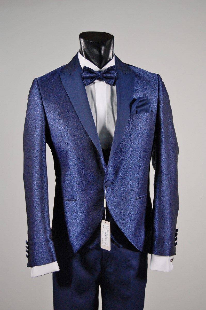 Musani Milano Cerimonia Smoking bluette musani milano cerimonia slim fit In Vendita