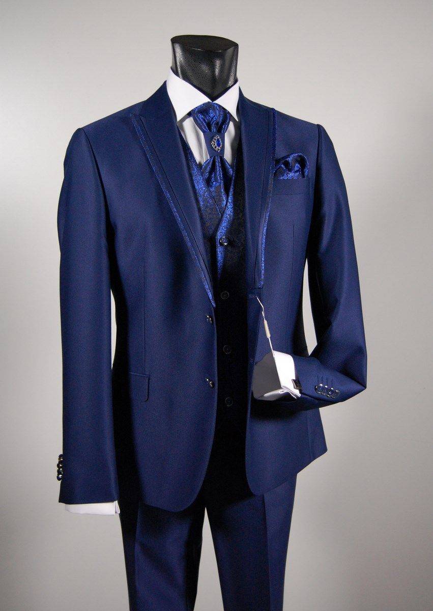 Musani Milano Cerimonia Abito slim azzurro sposo musani milano cerimonia Vendita Economica