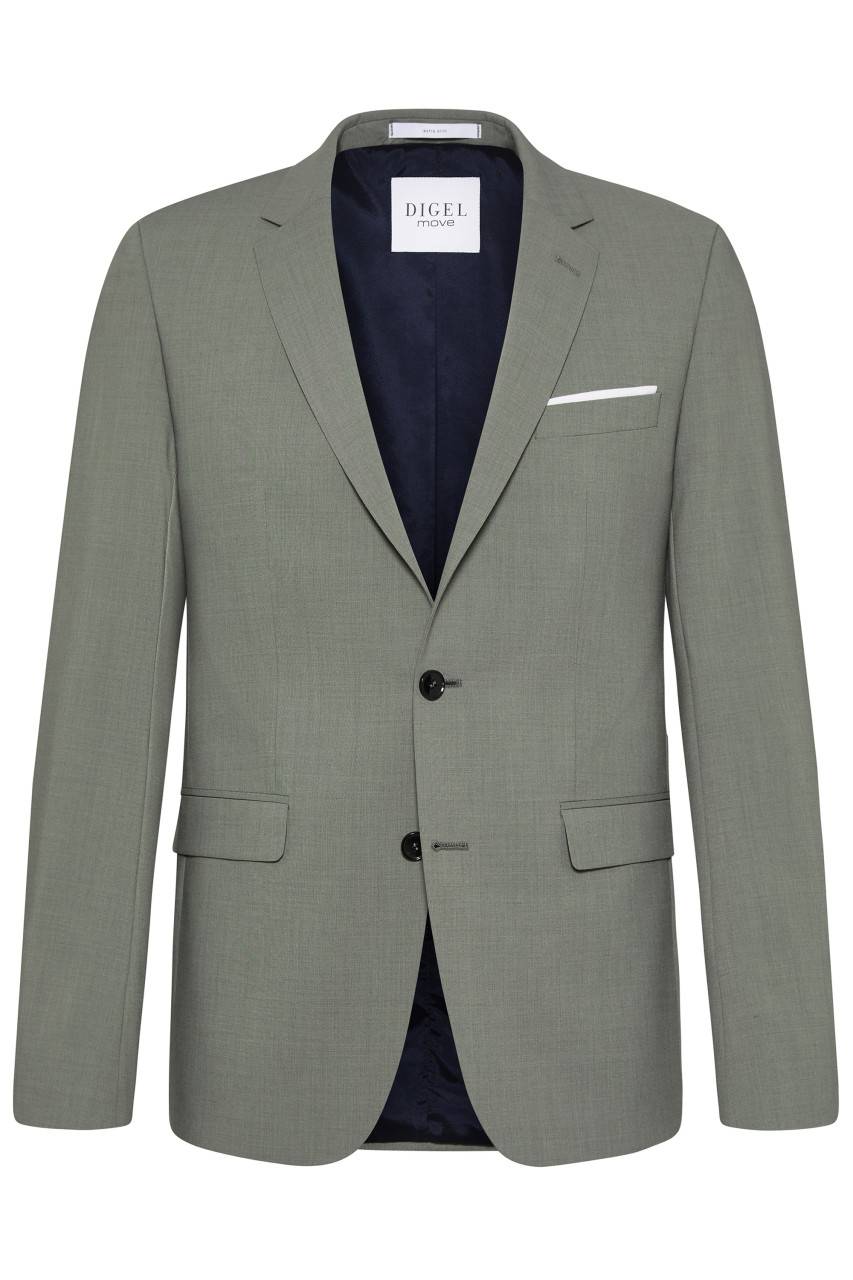 Digel Abito slim fit digel verde salvia misto lana bi-stretch Nuova