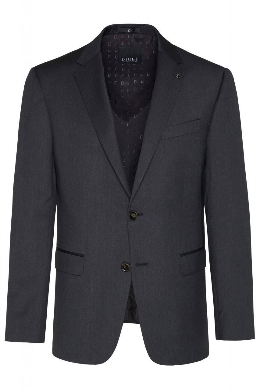 Digel Abito digel grigio scuro drop sei modern fit lana reda super 110's Qualità