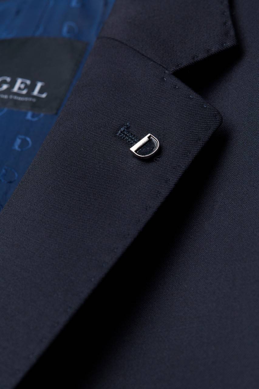 Digel Abito blu scuro digel drop quattro corto in lana reda super 110's Vendita