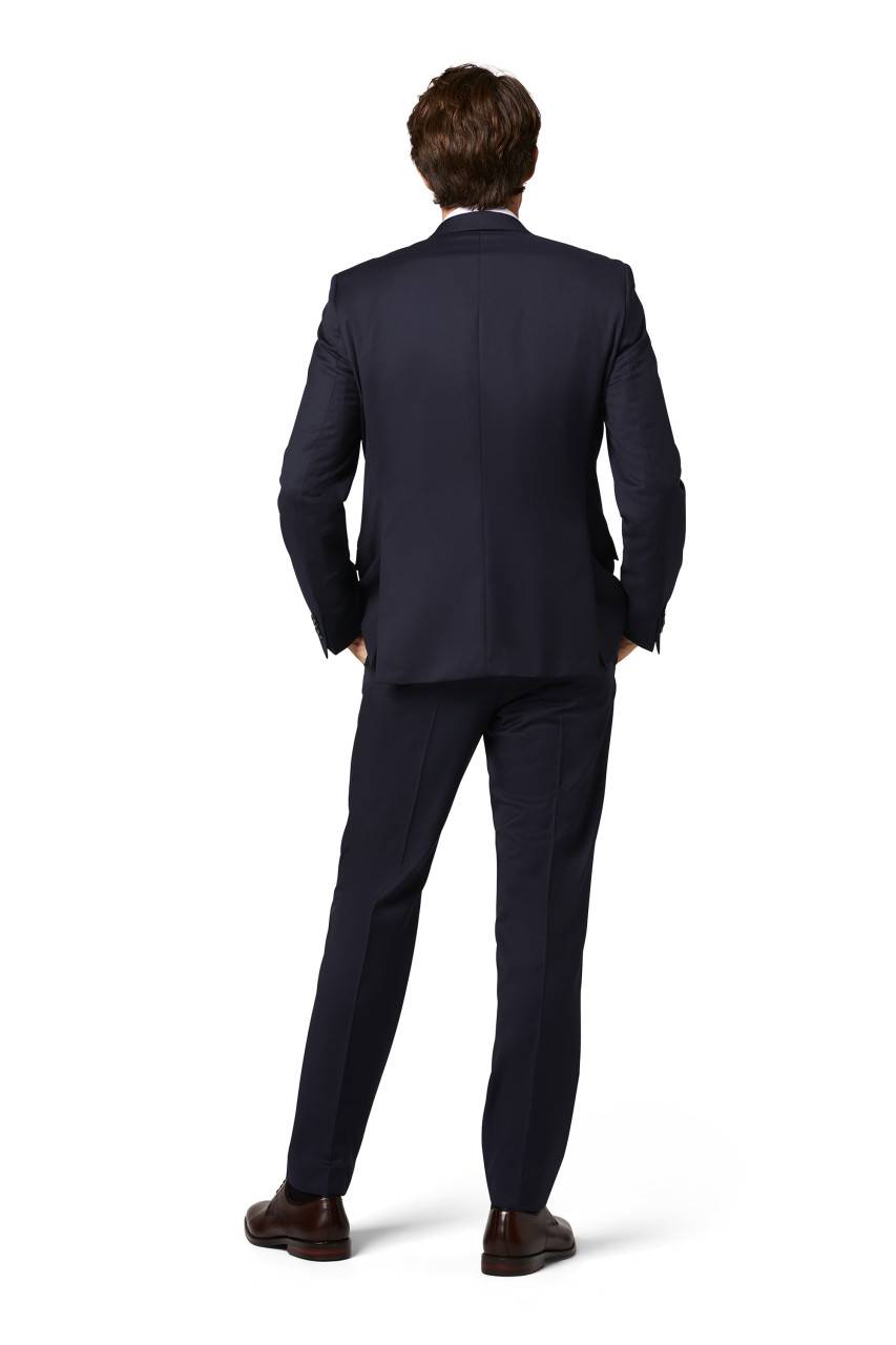 Digel Abito digel blu scuro drop sei modern fit lana reda super 110's Promozione