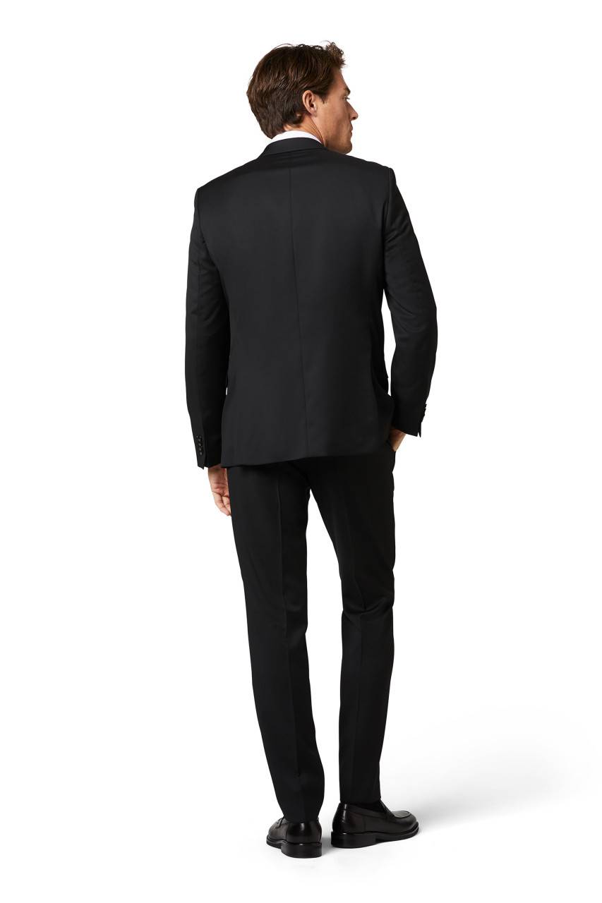 Digel Abito digel nero drop sei modern fit lana reda super 110's Qualità Garantita