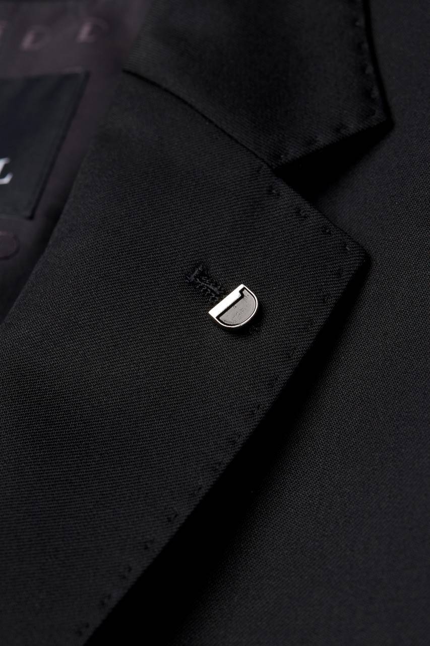 Digel Abito digel nero drop sei modern fit lana reda super 110's Qualità Garantita