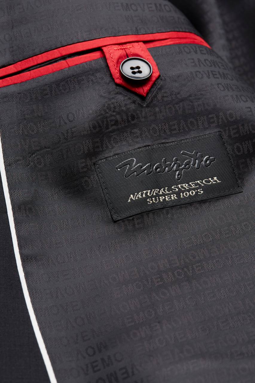 Digel Abito digel drop quattro corto slim fit grigio antracite lana marzotto super 100's Fino Al -60%