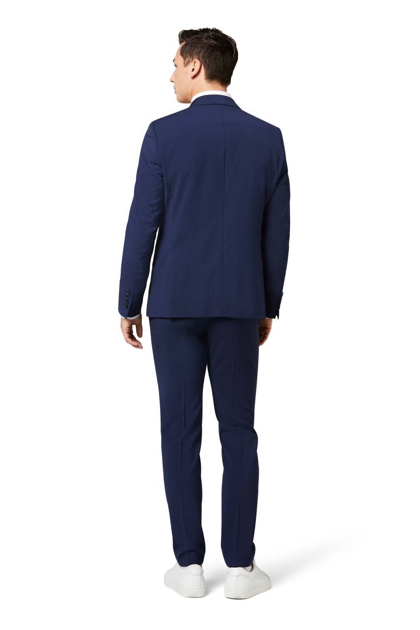 Digel Abito digel drop quattro corto slim fit blu napoli lana marzotto super 100's Shopping Online