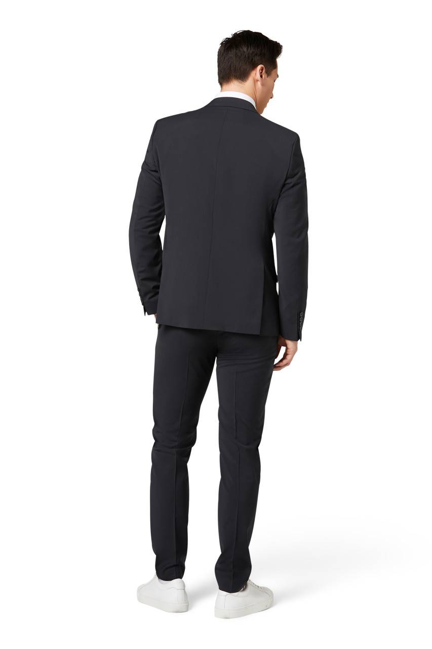 Digel Abito digel slim fit blu scuro lana marzotto super 100's Sconto