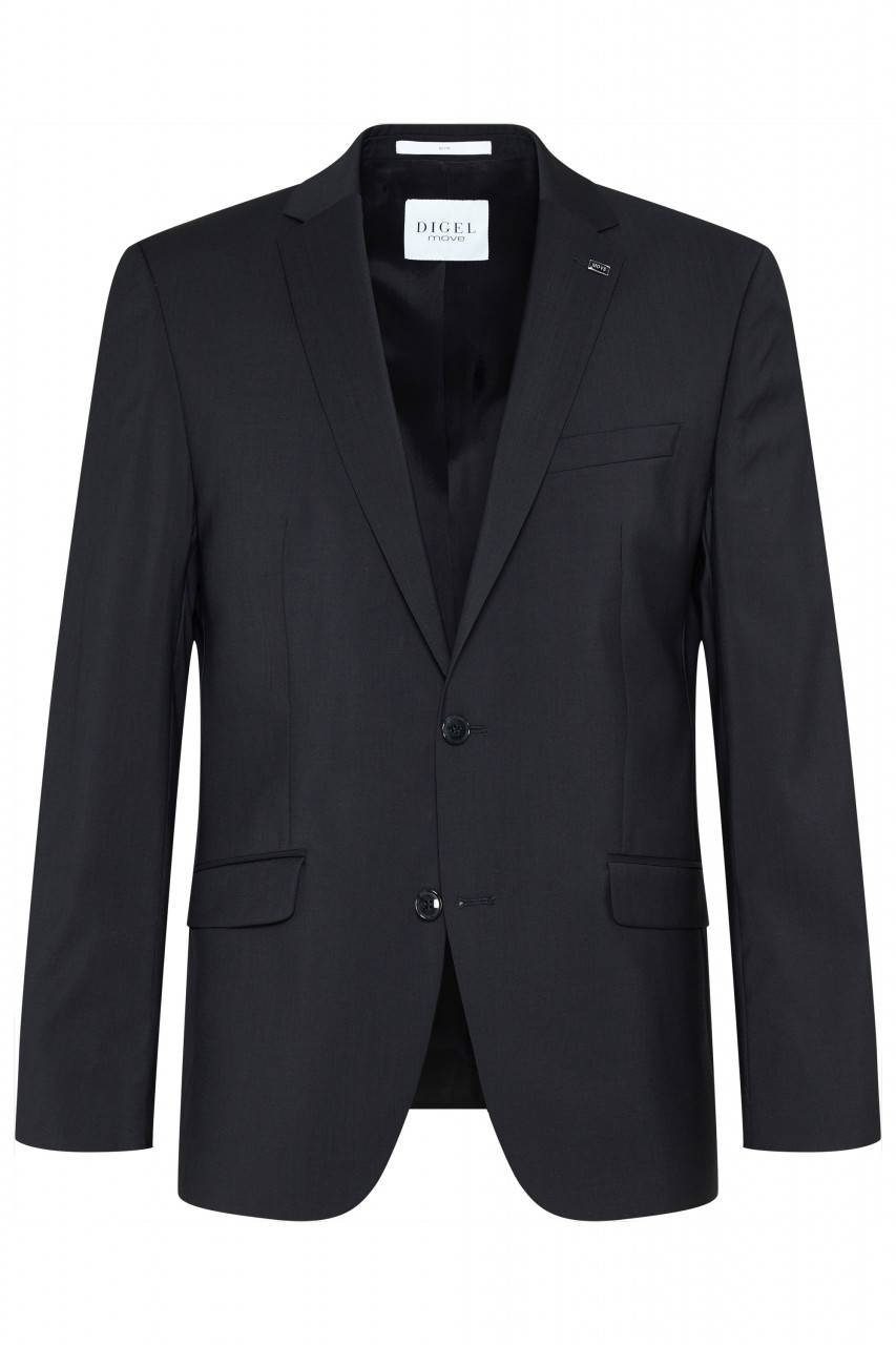 Digel Abito digel slim fit blu scuro lana marzotto super 100's Sconto