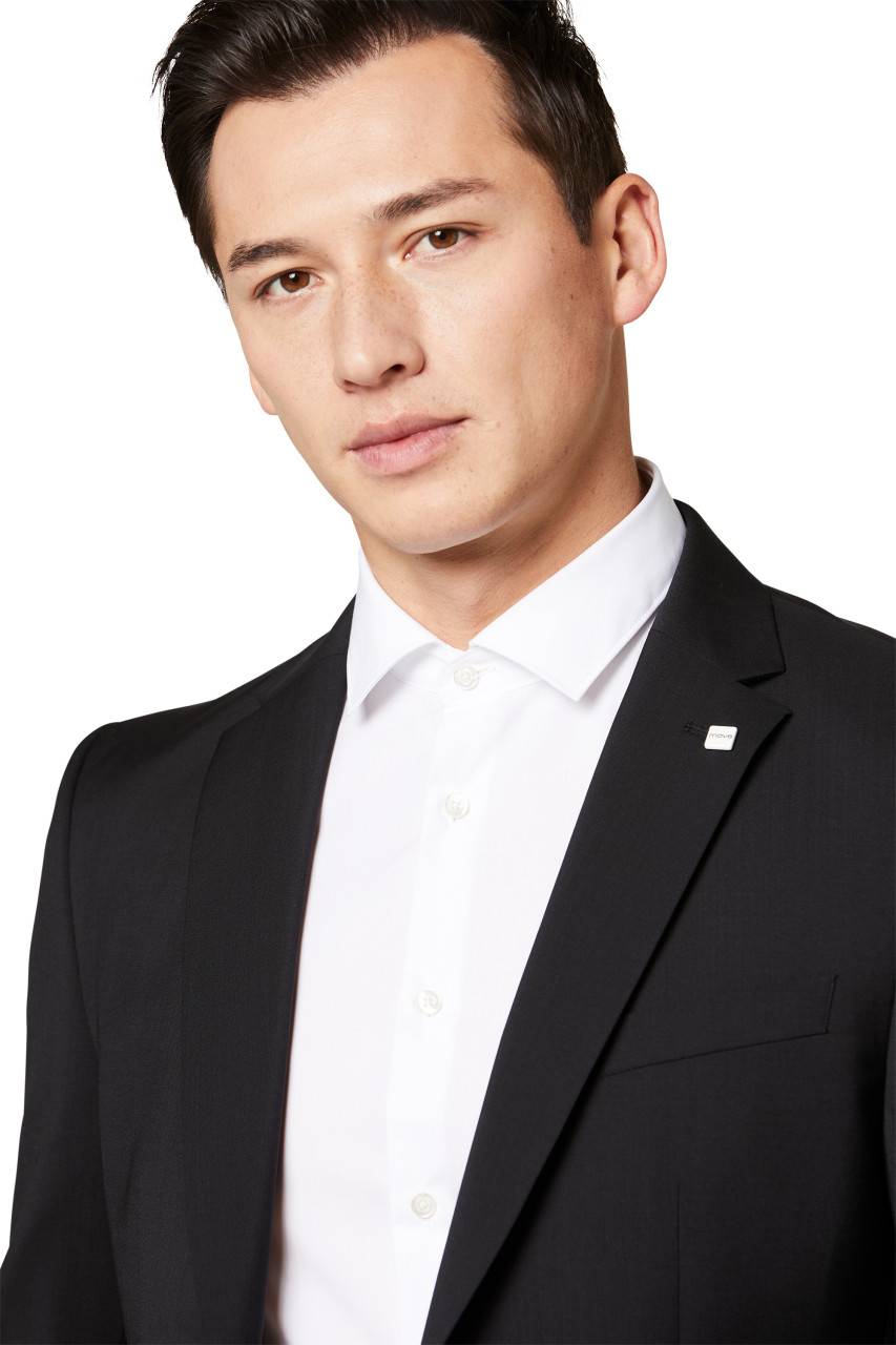 Digel Abito digel slim fit nero lana marzotto super 100's Offerta