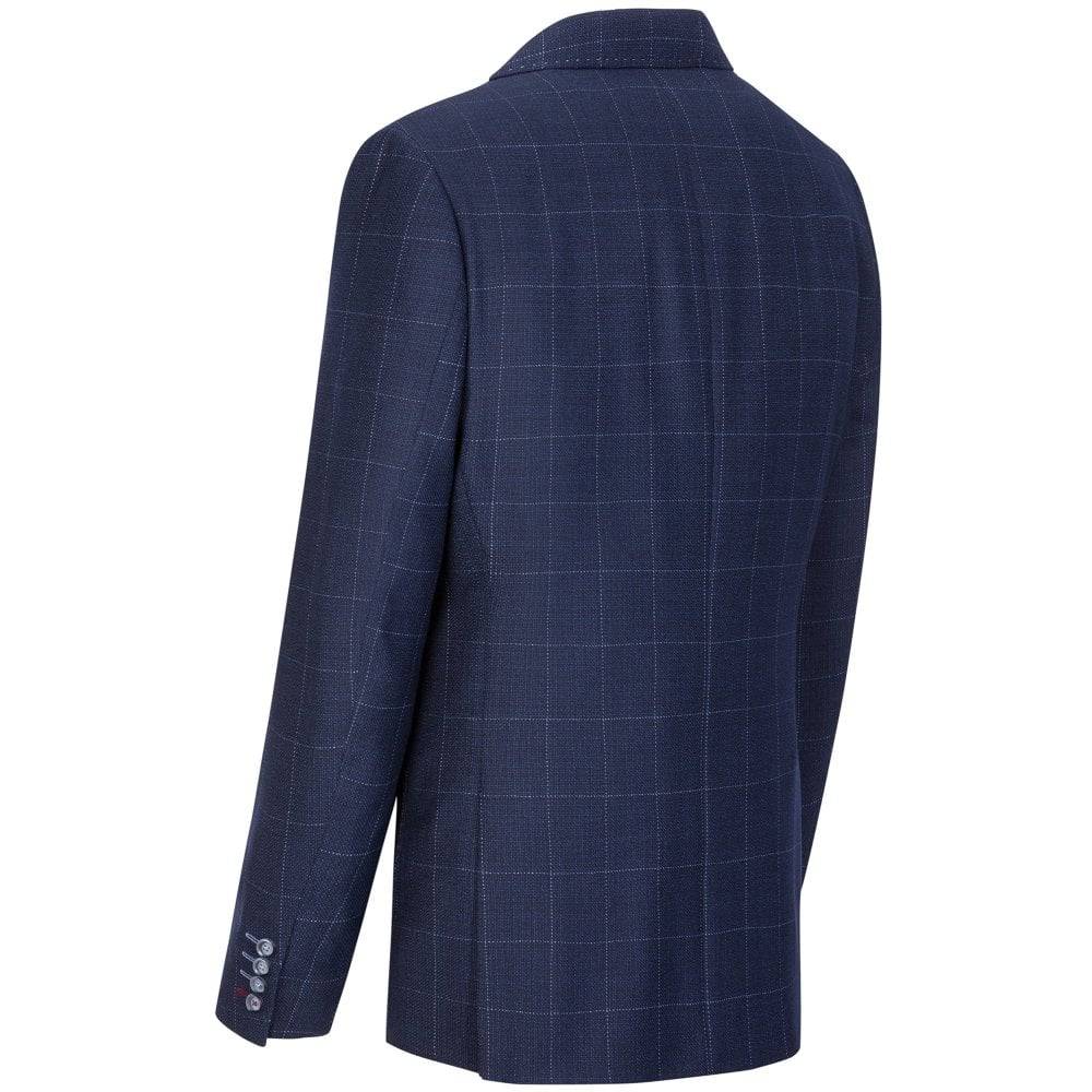 Digel Giacca blu a quadri digel drop quattro corto Offerta temporanea