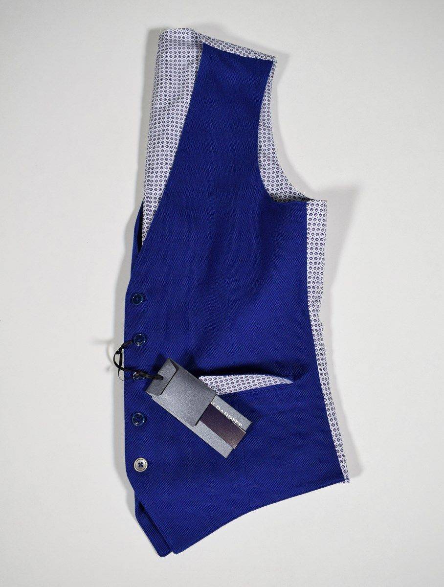 John Barritt Gilet azzurro john barritt in puro cotone Promozione