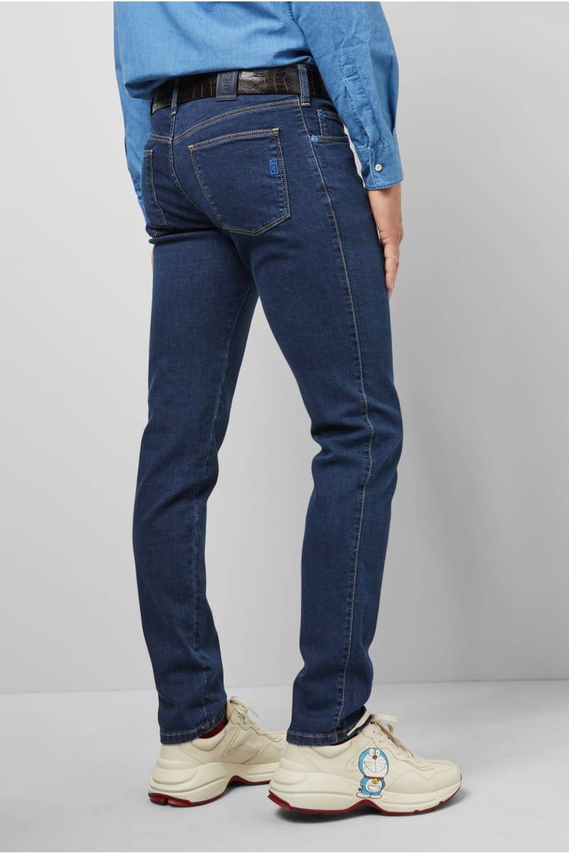 Meyer Jeans blu super slim fit stretch m5 by meyer Prezzo Ridotto