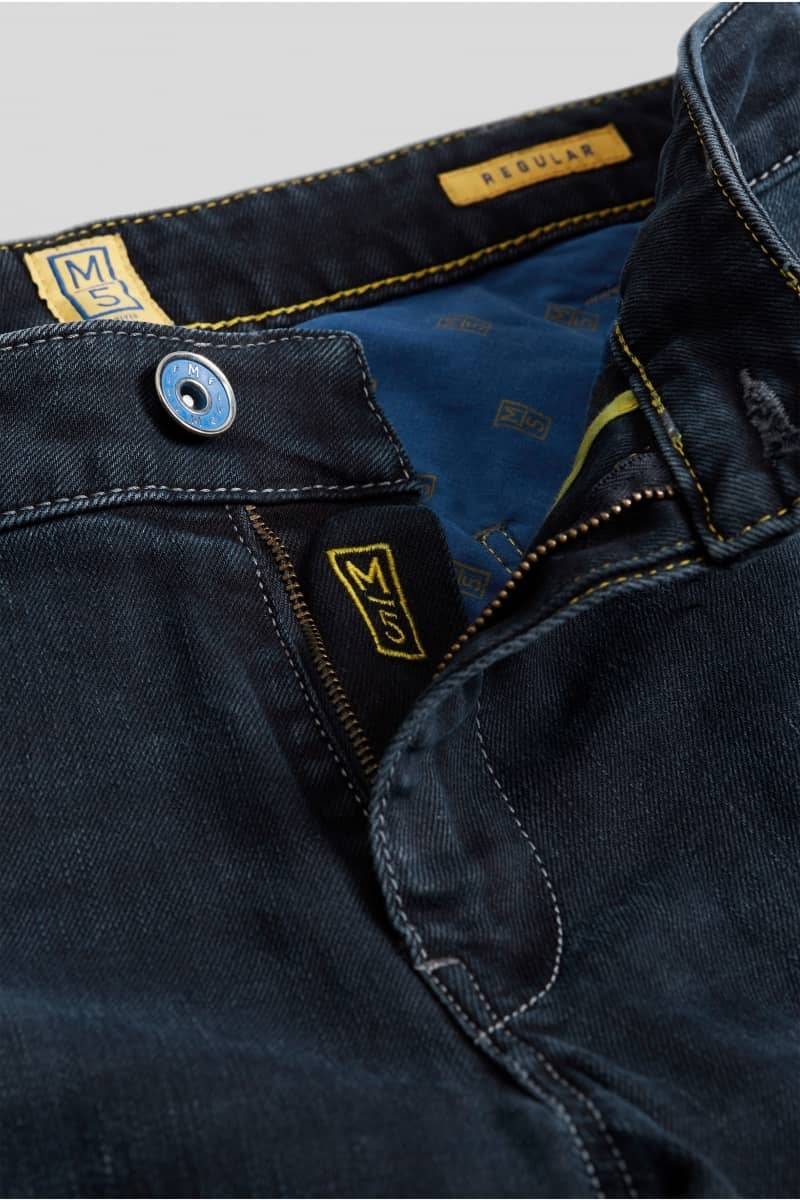 Meyer Jeans blue regular fit stretch bio m5 by meyer Trasporto libero internazionale