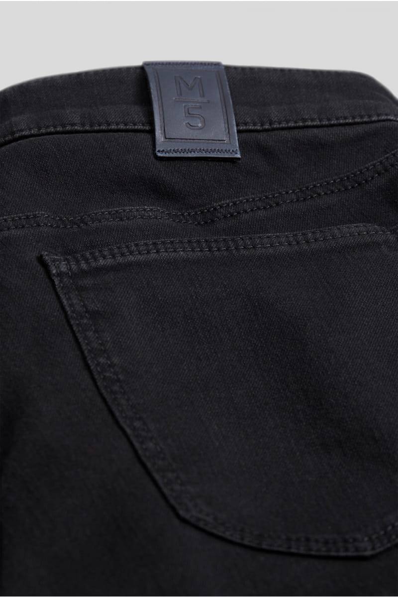 Meyer Jeans slim fit nero denim stretch bio m5 by meyer Saldi