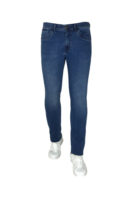 Sea Barrier Jeans modern fit sea barrier stone wash Vendita Calda