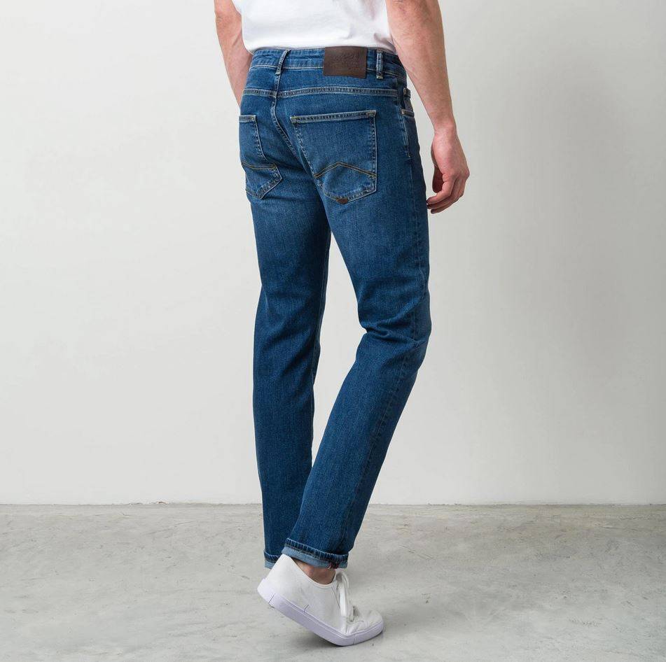 MCS Jeans mcs regular fit denim stretch lavaggio medio Vendite Flash