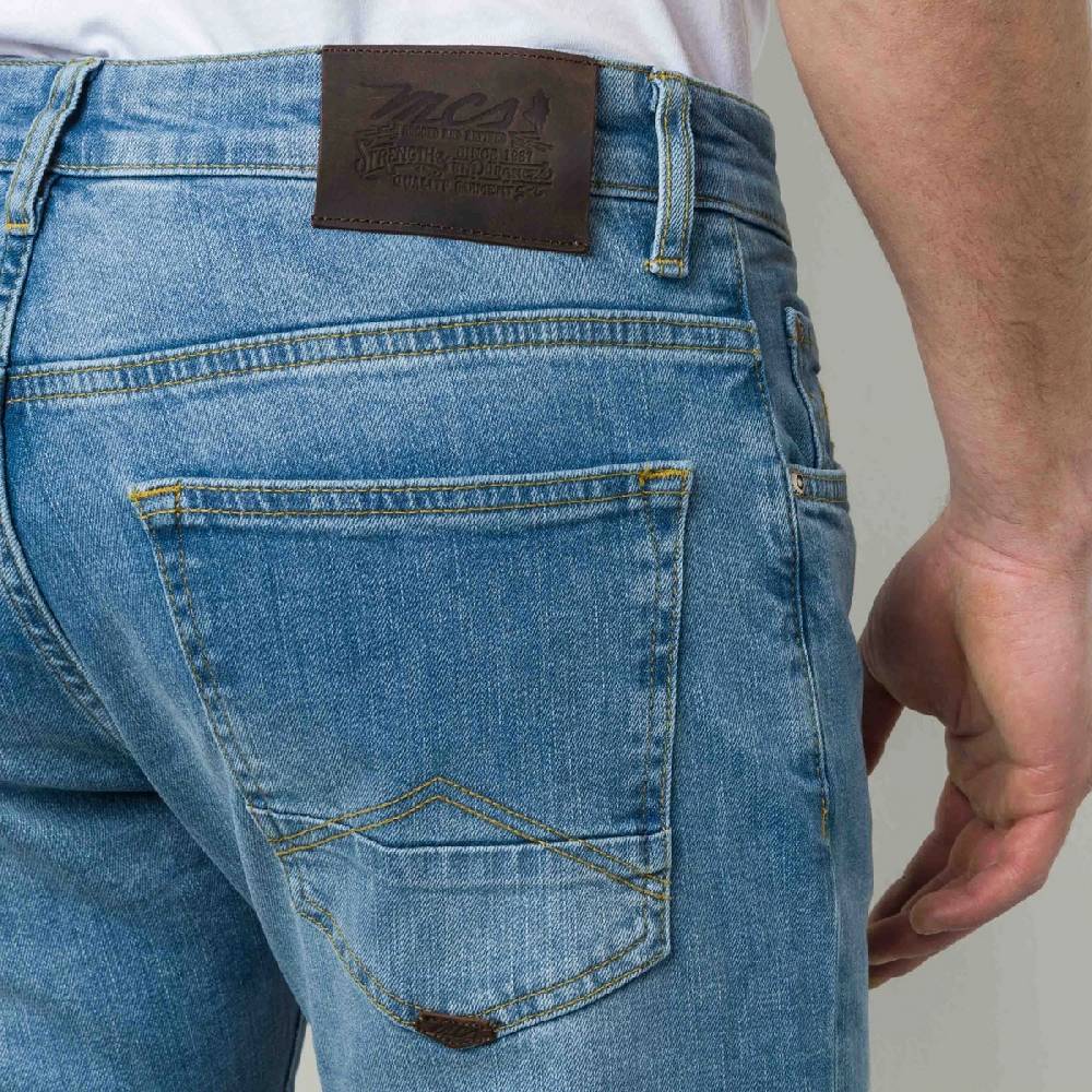 MCS Jeans mcs regular fit denim chiaro stretch Negozio