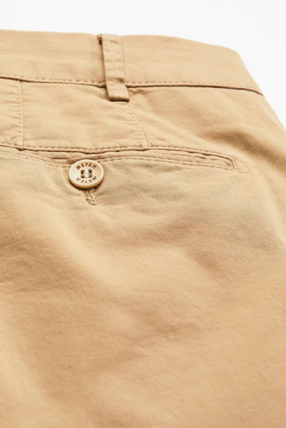 Meyer Pantalone color cammello meyer cotone bio stretch modern fit Vendita