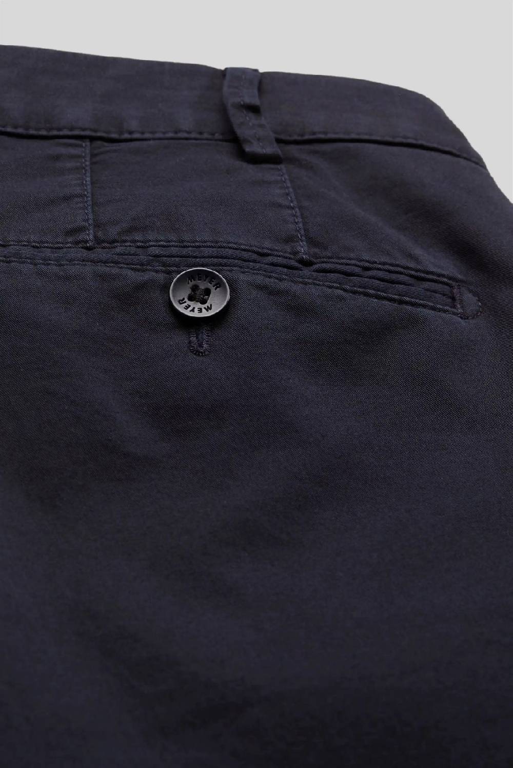 Meyer Pantalone blu meyer cotone bio stretch modern fit In Linea