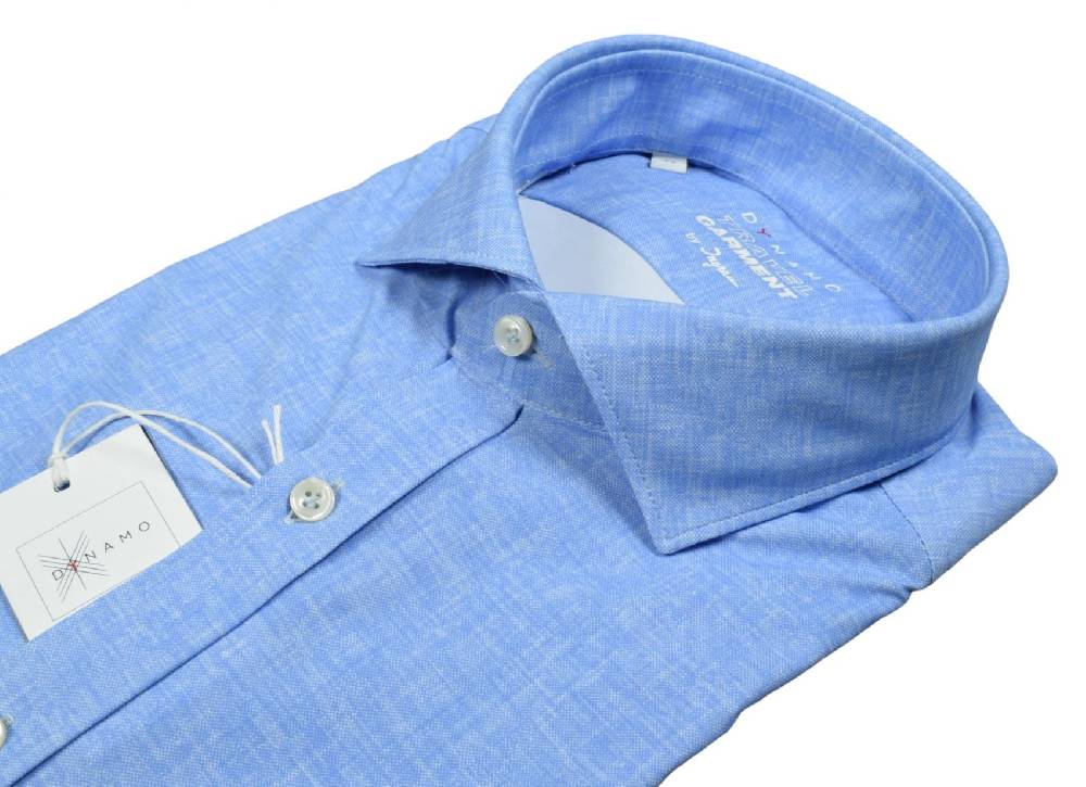 Ingram Camicia celeste ingram dynamo tessuto performante vestibilità slim fit Vendite stagionali