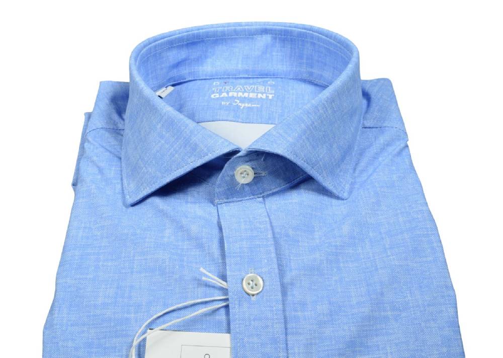 Ingram Camicia celeste ingram dynamo tessuto performante vestibilità slim fit Vendite stagionali