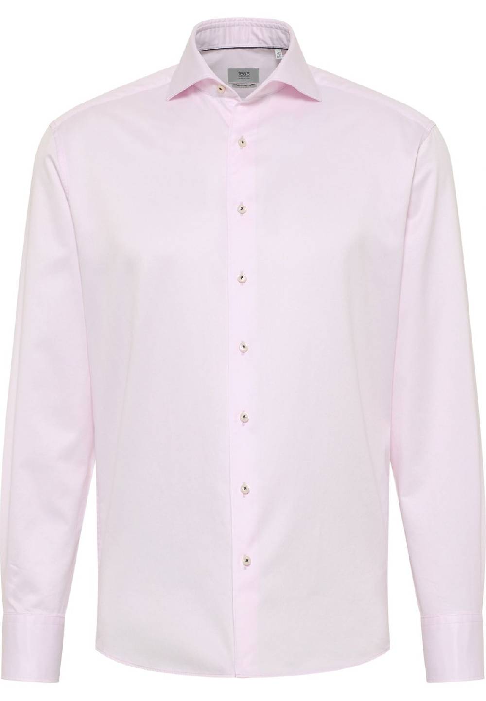 Eterna Camicia rosa eterna cotone twill ritorto modern fit Offerta Giorno del Papà