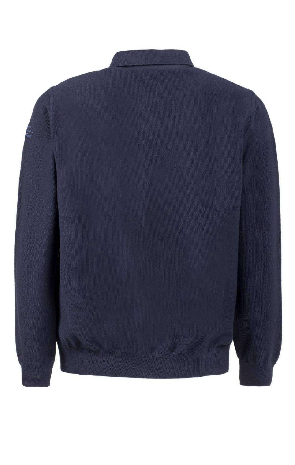 Green Coast Polo blu green coast modern fit filato nautico idrorepellente Fino al 60% di sconto