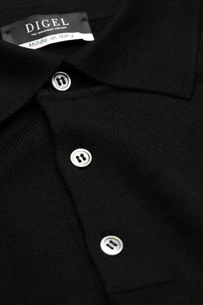 Digel Polo modern fit digel in pura lana pettinata Fino al 65% di sconto