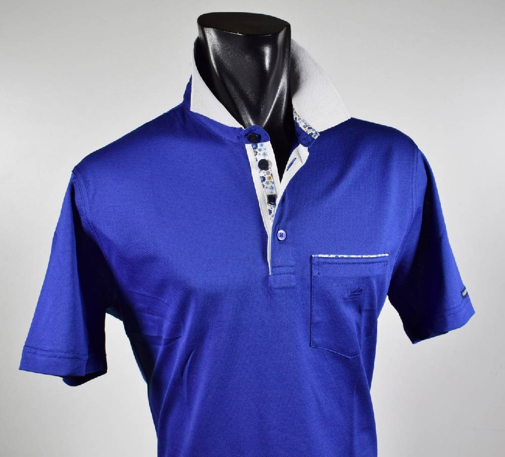 Green Coast Polo elegante green coast con taschino in filo di scozia Sostegno trimestrale