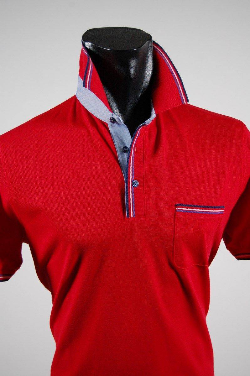 MG Polo in cotone piqué mg con taschino in cinque colori Limitato a 3 giorni