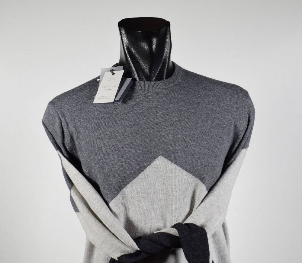 Cavalieri Milano Girocollo cavaileri milano in lana merinos e cashmere Duty-free