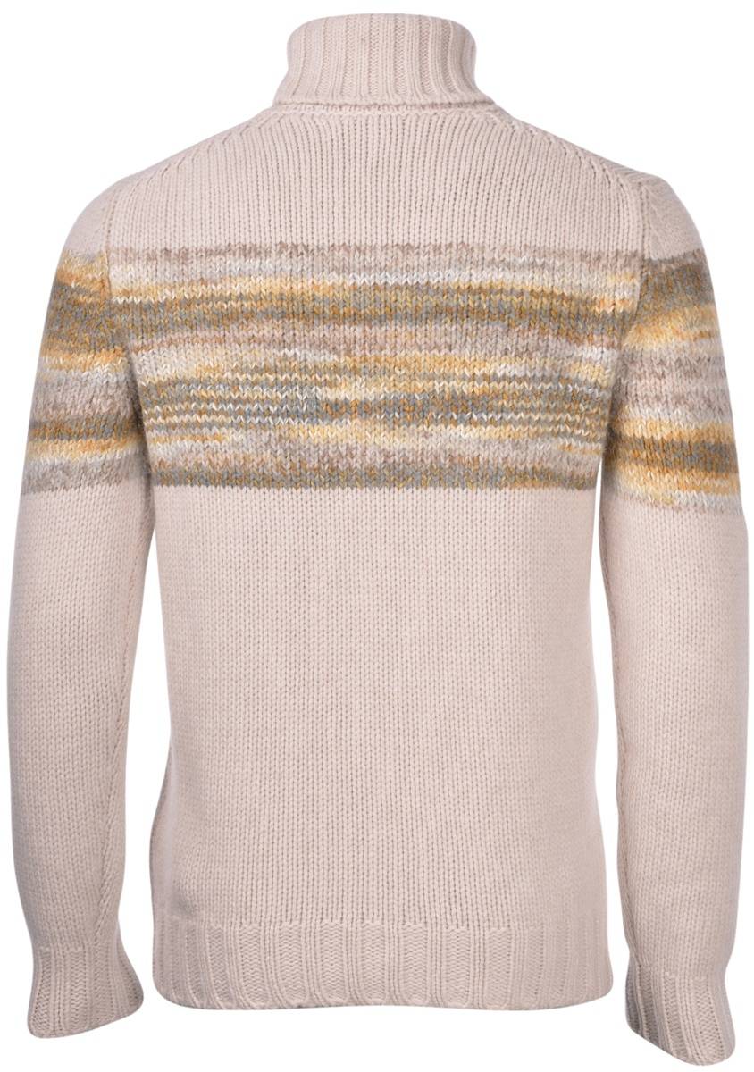 Gran Sasso Dolcevita gran sasso beige in lana e alpaca Soddisfazione Garantita