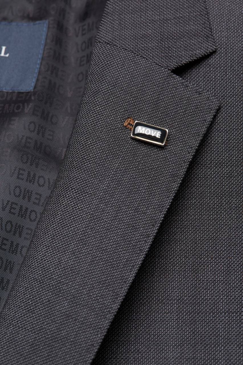 Digel Abito digel drop quattro corto slim fit in pura lana tollegno super 120's blu e grigio Saldi Di Fabbrica