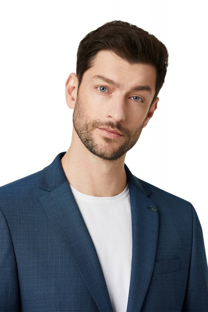 Digel Abito bluette drop quattro corto slim fit digel lana stretch zignone Negozio