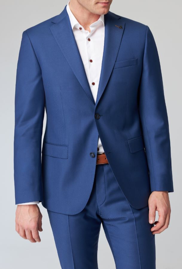 Roy Robson Abito blu marine roy robson lana stretch drop sei regular fit Moda