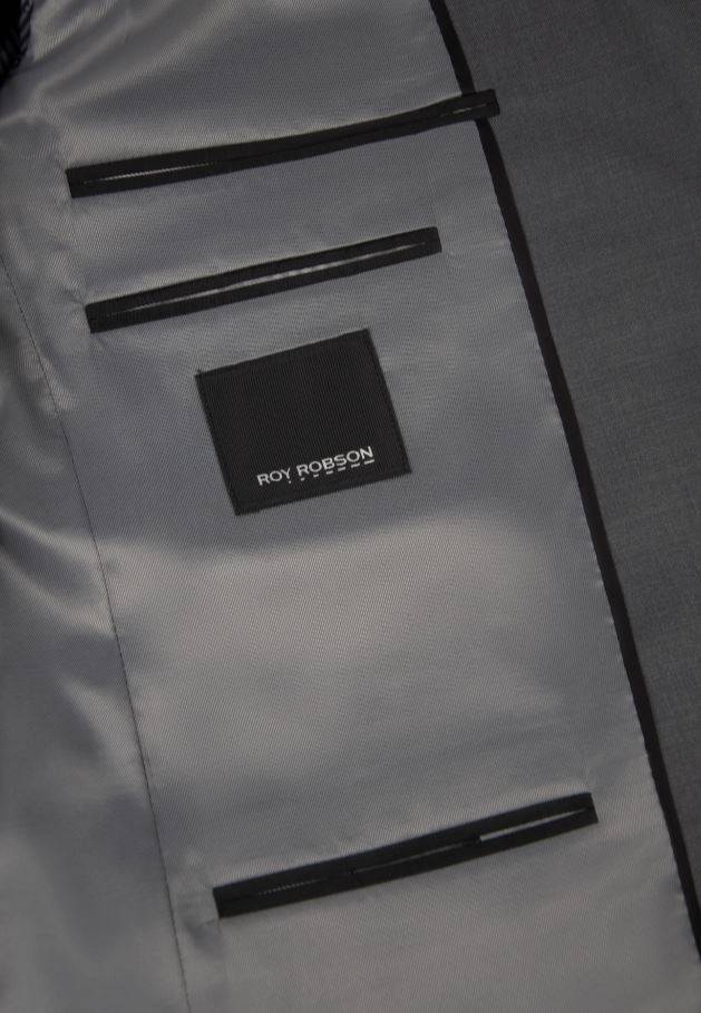 Roy Robson Abito grigio medio roy robson lana naturale stretch drop quattro comfort fit Spedizione gratuita