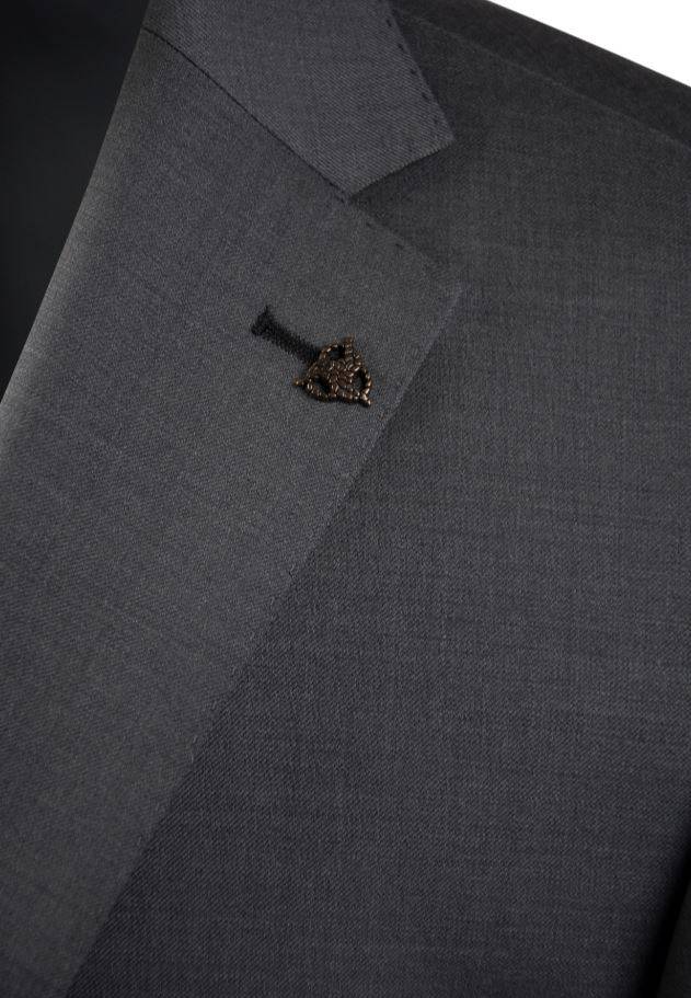 Roy Robson Abito grigio medio roy robson lana stretch drop sei regular fit Sconto di tempo limitato