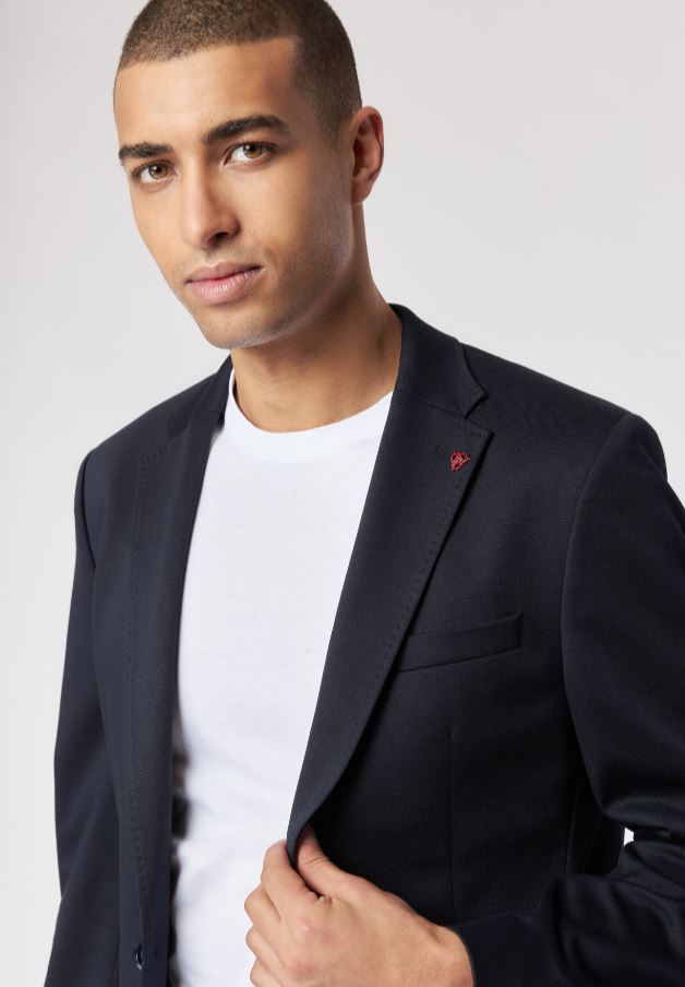 Roy Robson Abito blu roy robson slim fit in jersey stretch Offerta speciale