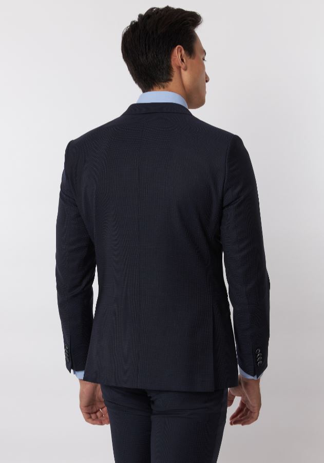 Roy Robson Abito roy robson blu micro disegno slim fit lana merlane idrorepellente Grande vendita