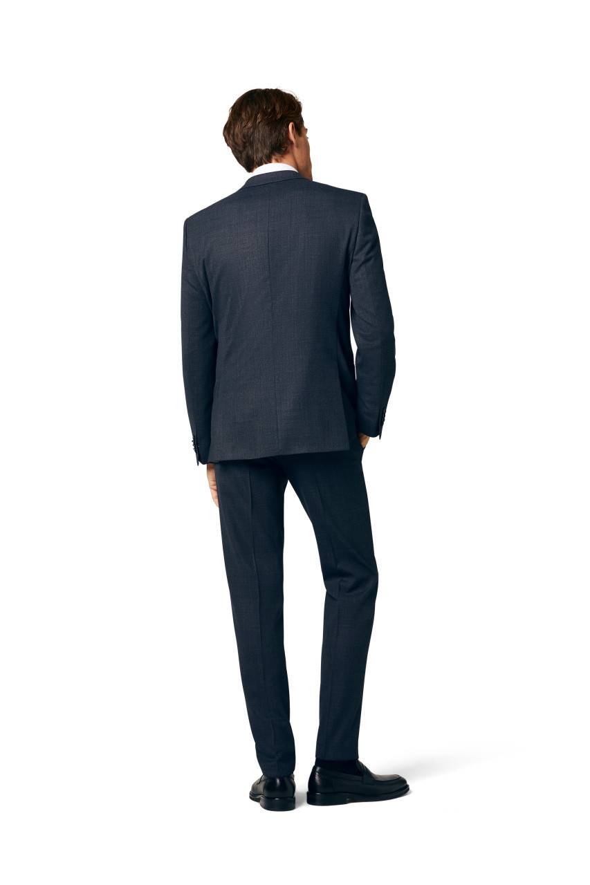 Digel Abito blu digel drop sei modern fit lana stretch Smaltimento dello stoccaggio