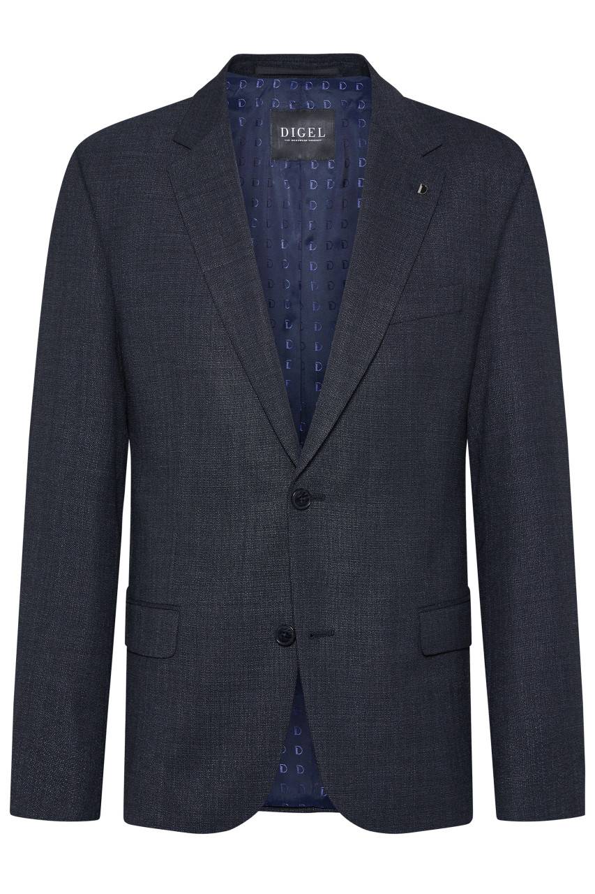 Digel Abito blu digel drop sei modern fit lana stretch Smaltimento dello stoccaggio