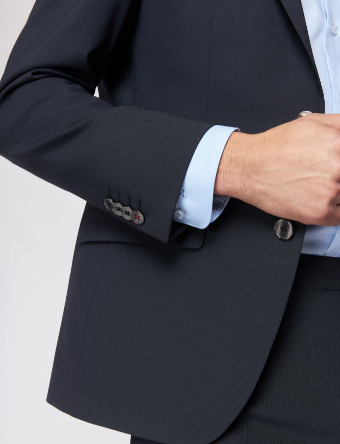 Roy Robson Abito blu slim fit roy robson lana stretch Offerta migliore