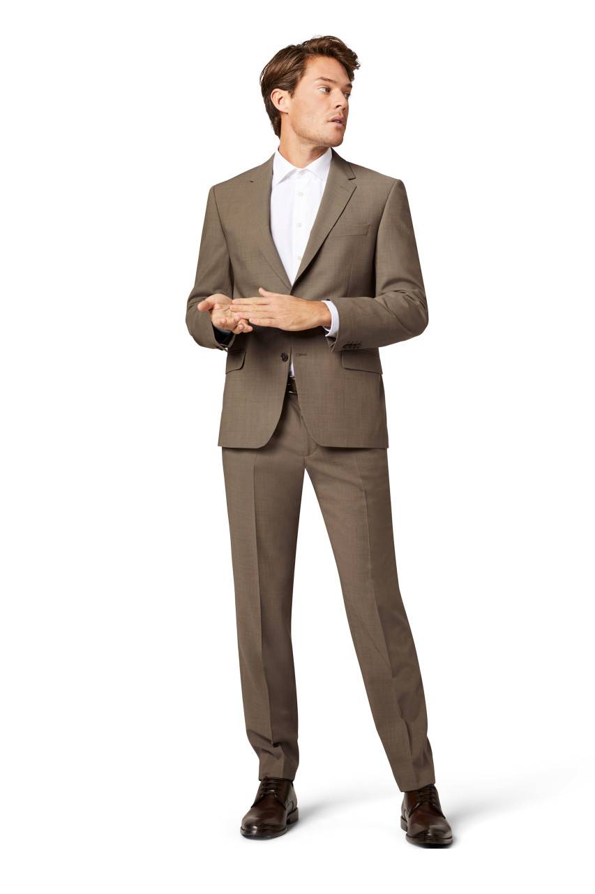Digel Abito marrone digel lana stretch drop quattro comfort fit Offerta temporanea
