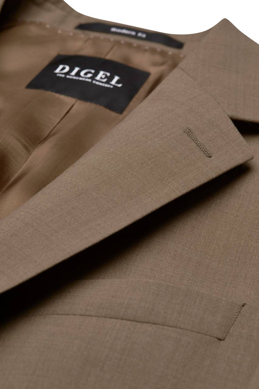 Digel Abito marrone digel lana stretch drop quattro comfort fit Offerta temporanea
