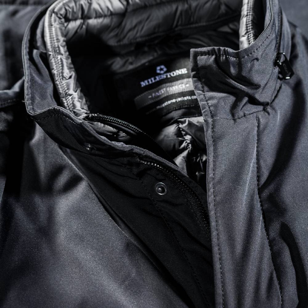 Milestone Field jacket raffinato blu milestone modern fit Offerte stagionali