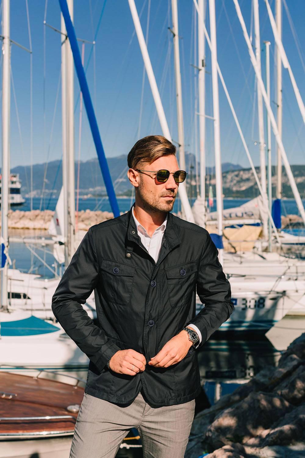 Milestone Giacca milestone taglio blazer in tessuto operato effetto nido d’ape Super Saving Price
