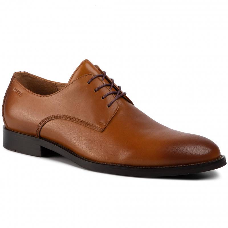 Digel Scarpa modello derby digel color cognac in vera pelle Promozione temporanea