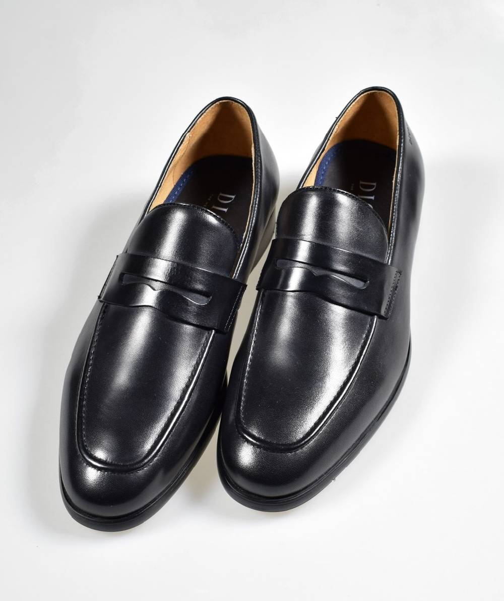 Digel Moccasino nero elegante e raffinato digel in vera pelle Fino al 50% di sconto